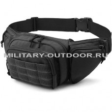 Anbison Tactical Waist Bag Black